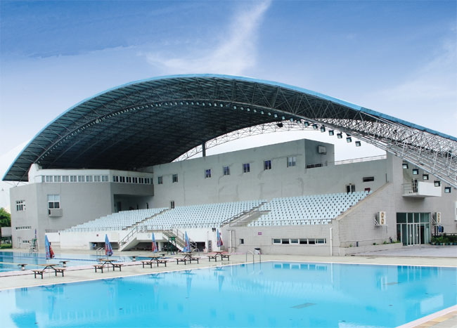 松滋游泳馆网架